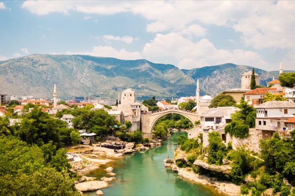 Valley or the bridge: who is sharing your Bosnia week? travel photo