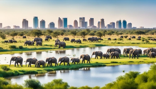 Maun or Chobe: who is sitting in the other transfer seat? travel photo