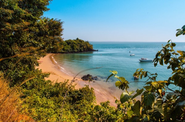 Bissau is the door. Who sits the Bijagós hull with you? travel photo