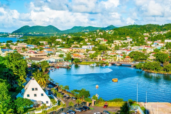 West-coast boat or another beach: sharing Saint Lucia under the Pitons travel photo