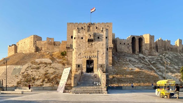 Syria with someone starts at the visa desk, not in a souk travel photo
